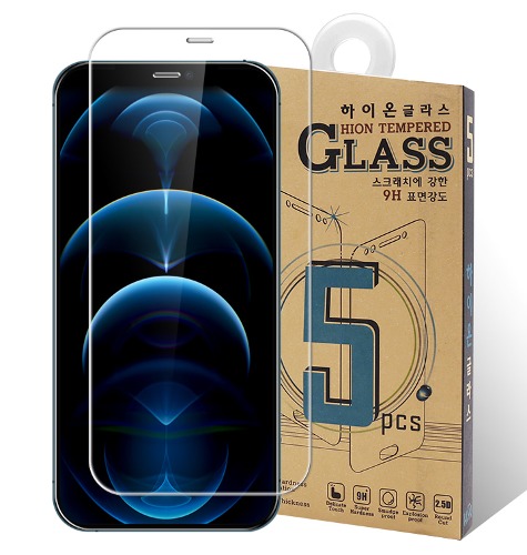 아이폰15 프로 맥스 + 하이온 P글라스 강화유리필름 5매 아이폰15시리즈 PRO