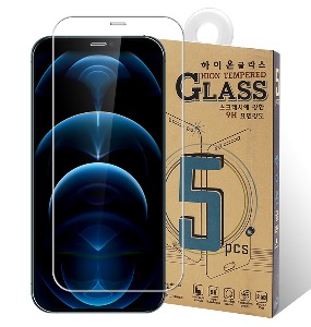 아이폰15 프로 맥스 + 하이온 P글라스 강화유리필름 5매 아이폰15시리즈 PRO