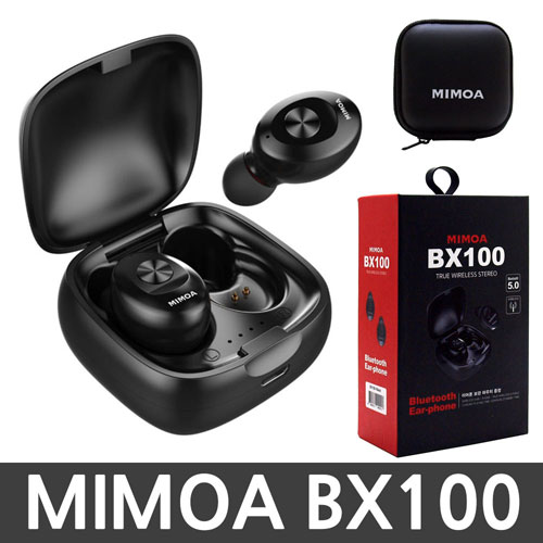 [MIMOA] 블루투스 이어폰 BX100 (파우치 증정)